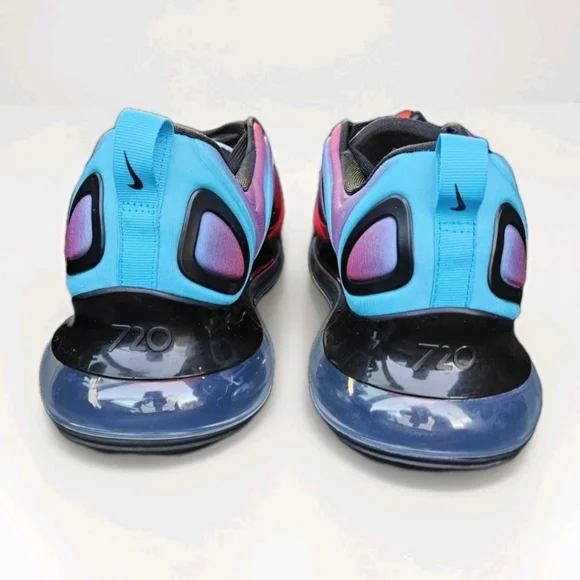 Nike Air Max 720 Mens Sneakers Size 13 Hyper Grape Black Hyper Pink CJ0766-600 - Picture 7 of 11